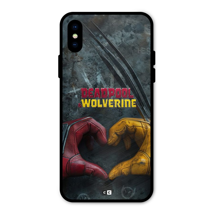 Wade Love Logan Metal Back Case for iPhone X