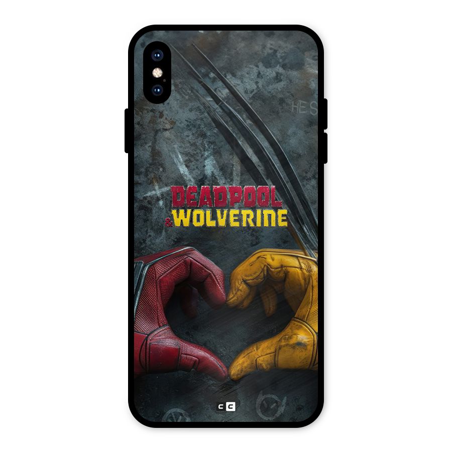 Wade Love Logan Metal Back Case for iPhone XS Max