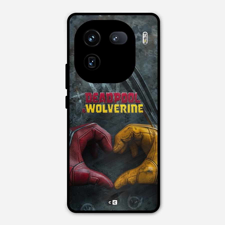 Wade Love Logan Metal Back Case for iQOO 12