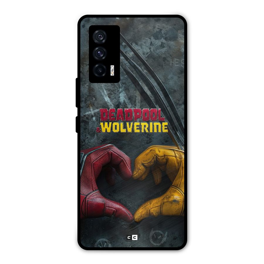 Wade Love Logan Metal Back Case for iQOO 7 5G