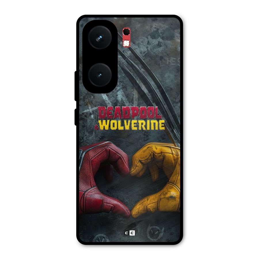 Wade Love Logan Metal Back Case for iQOO Neo 9 Pro