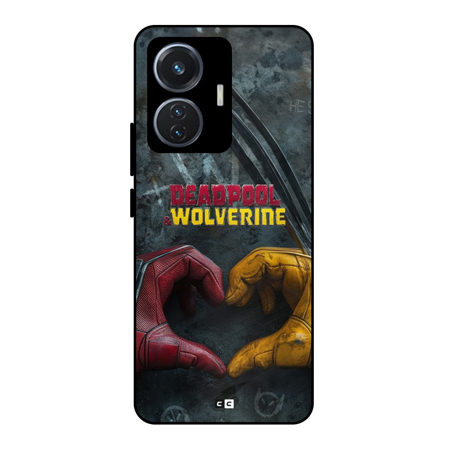 Wade Love Logan Metal Back Case for iQOO Z6 44W