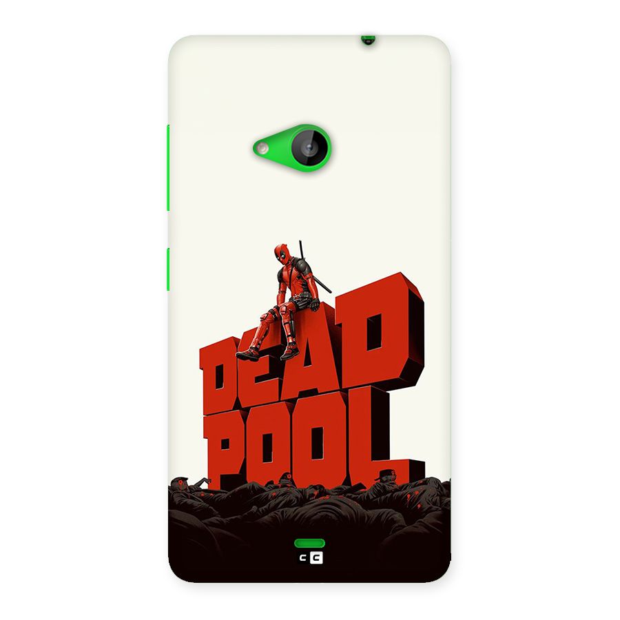 Wade Watching Back Case for Lumia 535