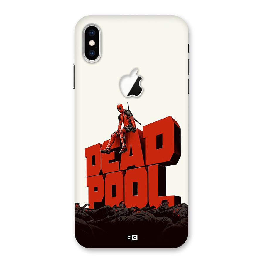 Wade Watching Back Case for iPhone XS Max Apple Cut