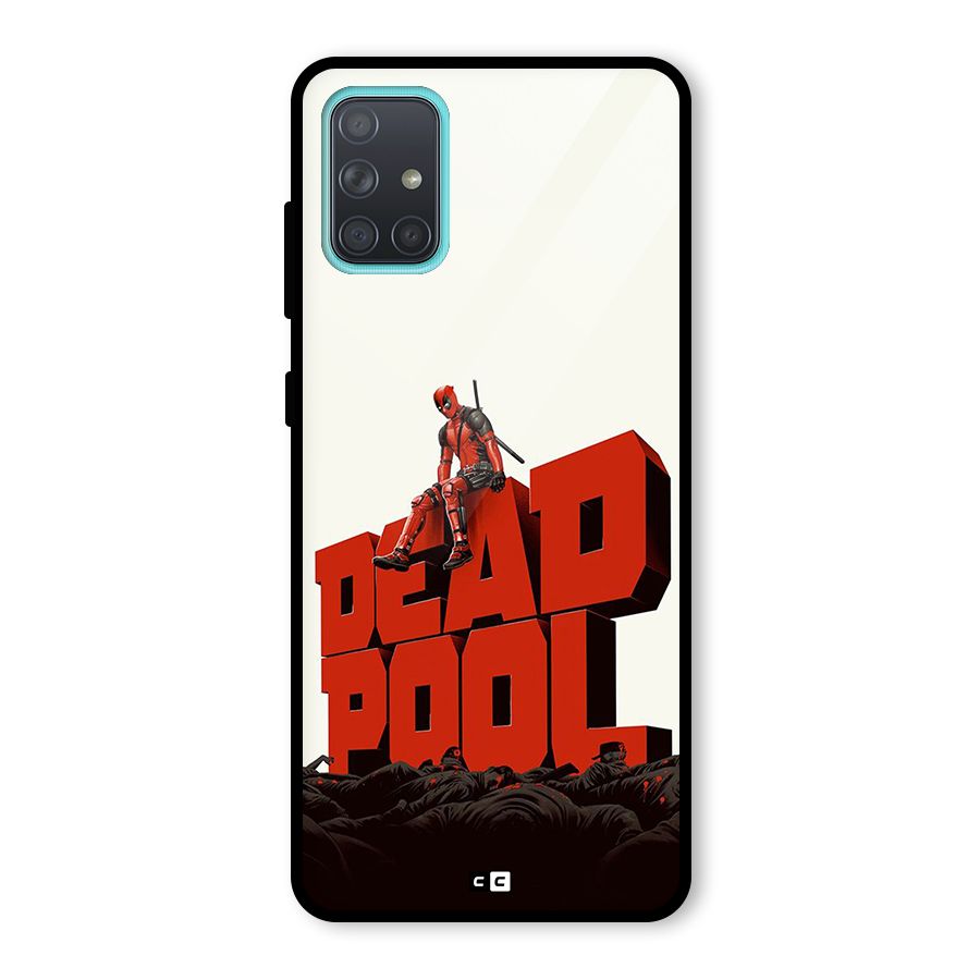 Wade Watching Glass Back Case for Galaxy A71