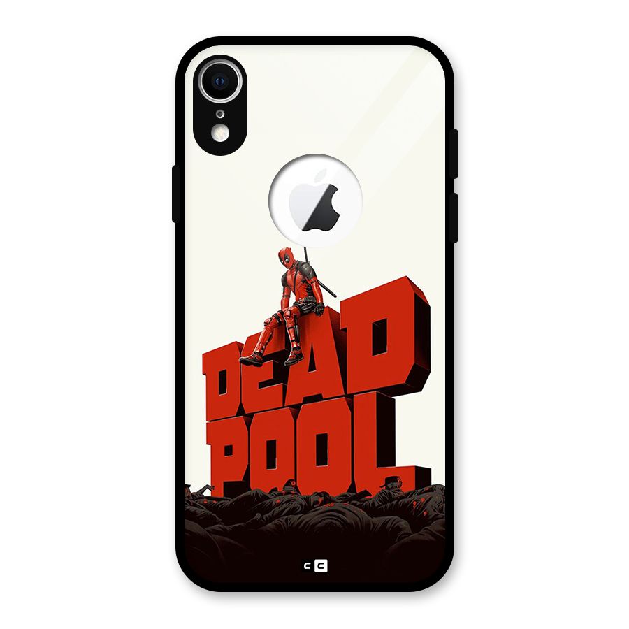 Wade Watching Glass Back Case for iPhone XR Logo Cut