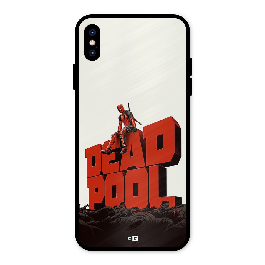 Wade Watching Metal Back Case for iPhone XS Max