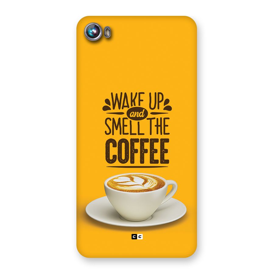 Wake Up Coffee Back Case for Canvas Fire 4 (A107)