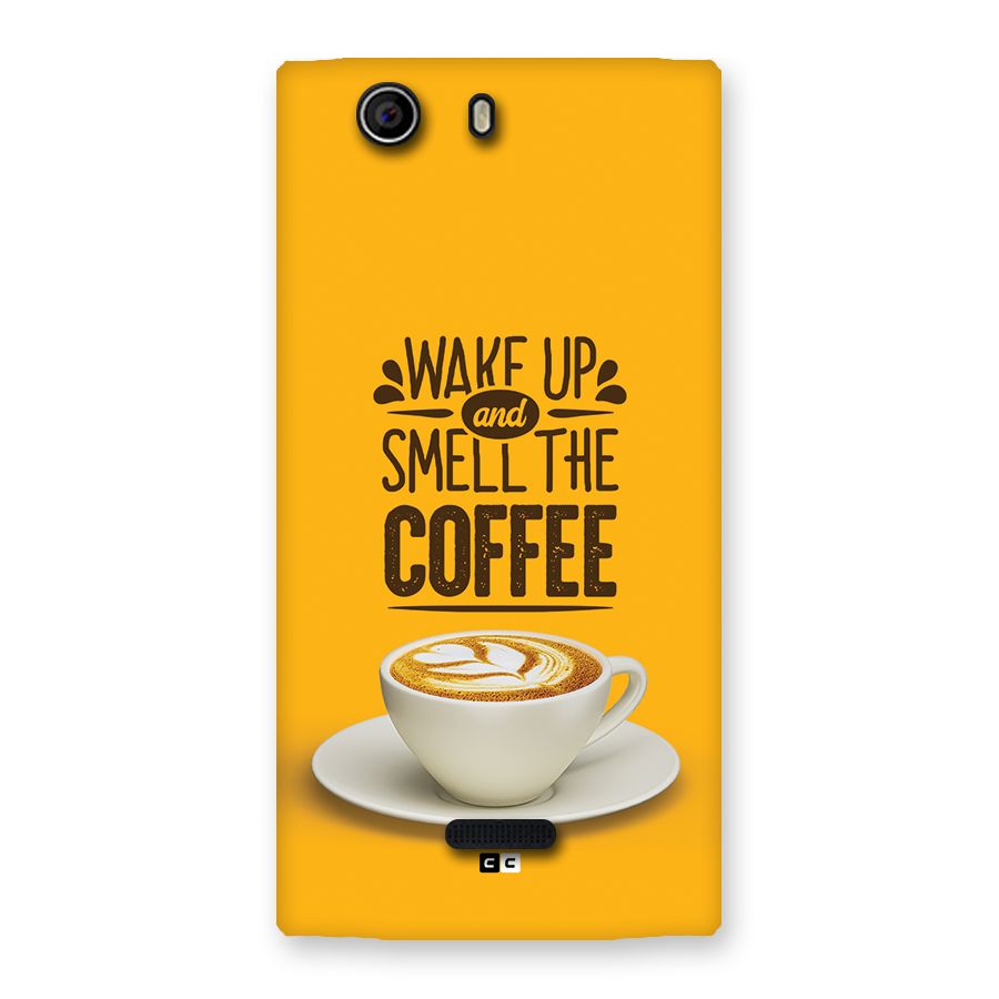 Wake Up Coffee Back Case for Canvas Nitro 2 E311