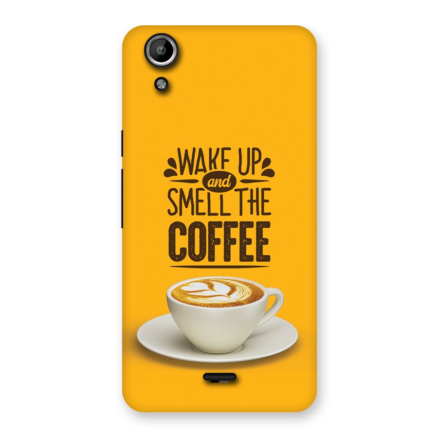 Wake Up Coffee Back Case for Canvas Selfie Lens Q345