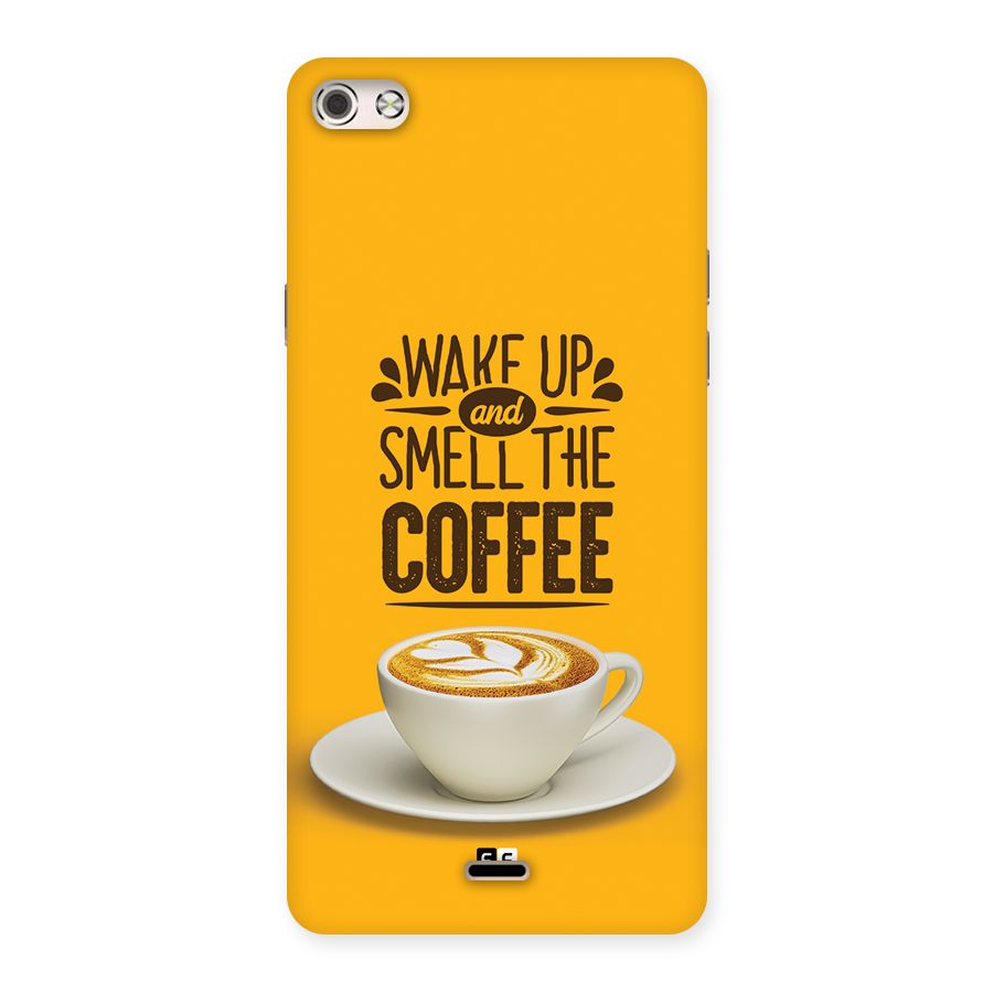 Wake Up Coffee Back Case for Canvas Silver 5