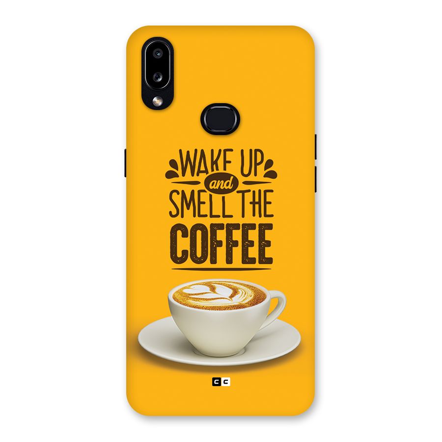 Wake Up Coffee Back Case for Galaxy A10s