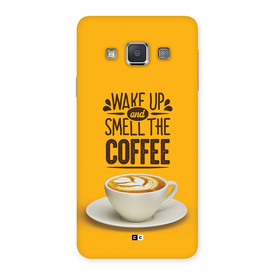 Wake Up Coffee Back Case for Galaxy A3