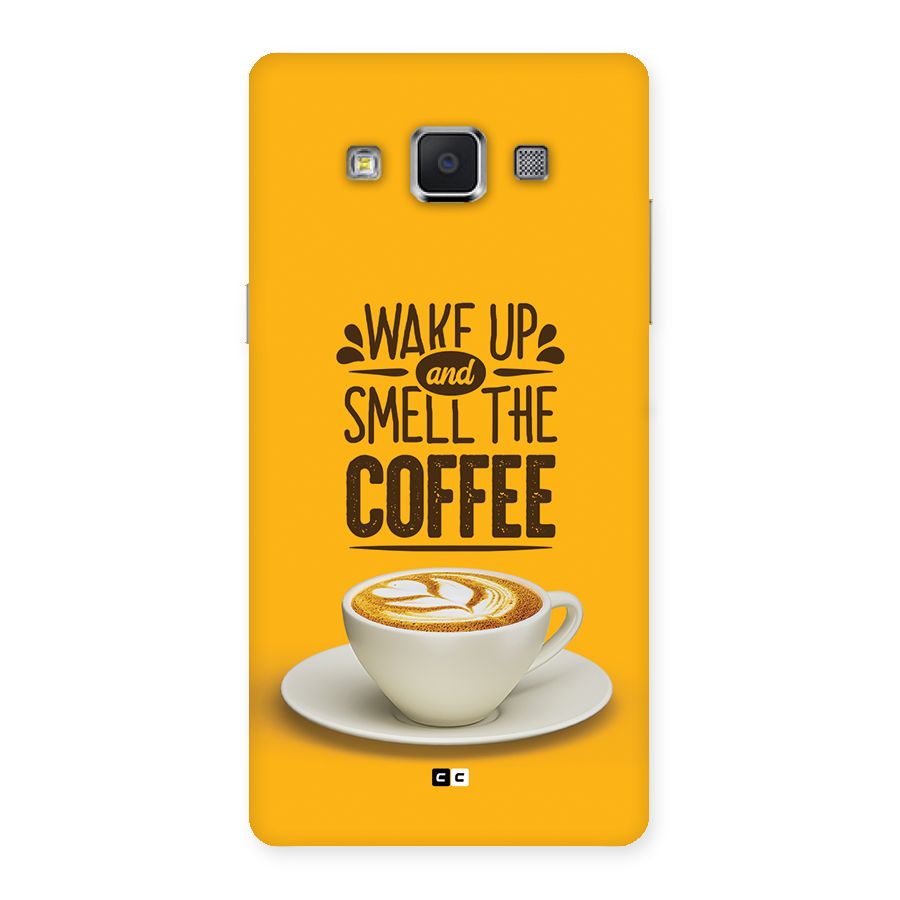 Wake Up Coffee Back Case for Galaxy A5