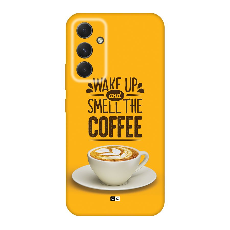 Wake Up Coffee Back Case for Galaxy A54