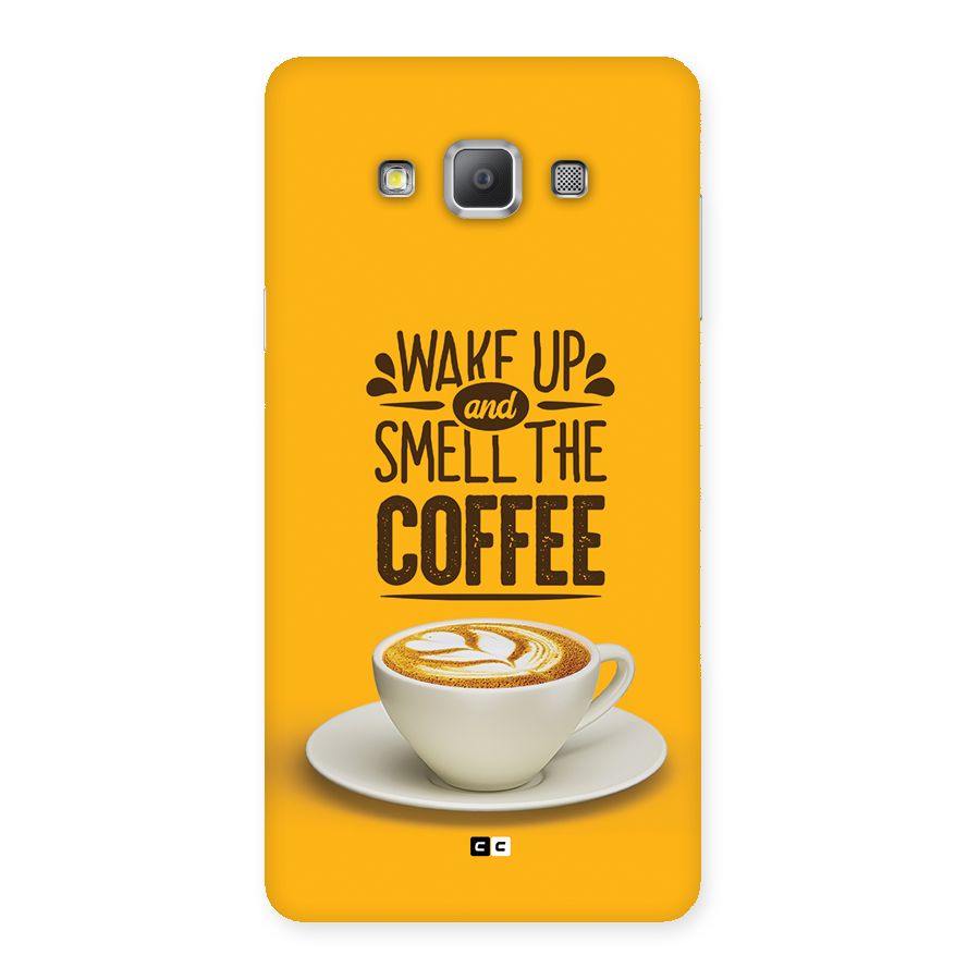 Wake Up Coffee Back Case for Galaxy A7