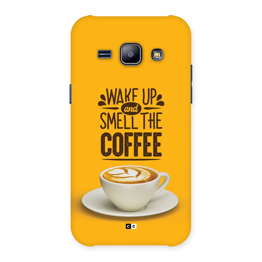 Wake Up Coffee Back Case for Galaxy J1