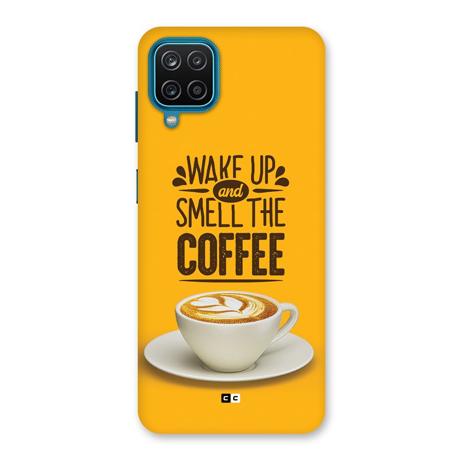 Wake Up Coffee Back Case for Galaxy M12