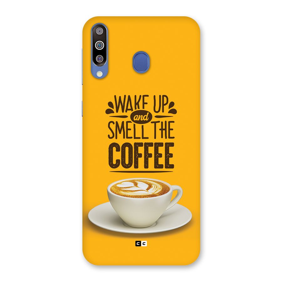 Wake Up Coffee Back Case for Galaxy M30
