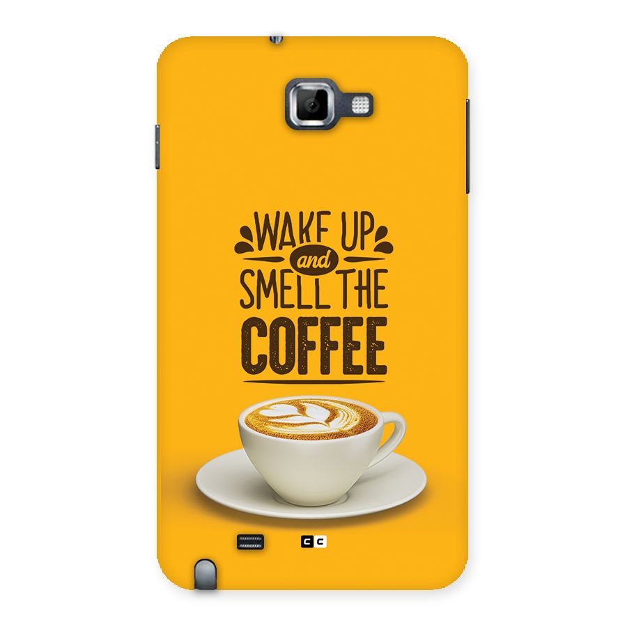 Wake Up Coffee Back Case for Galaxy Note