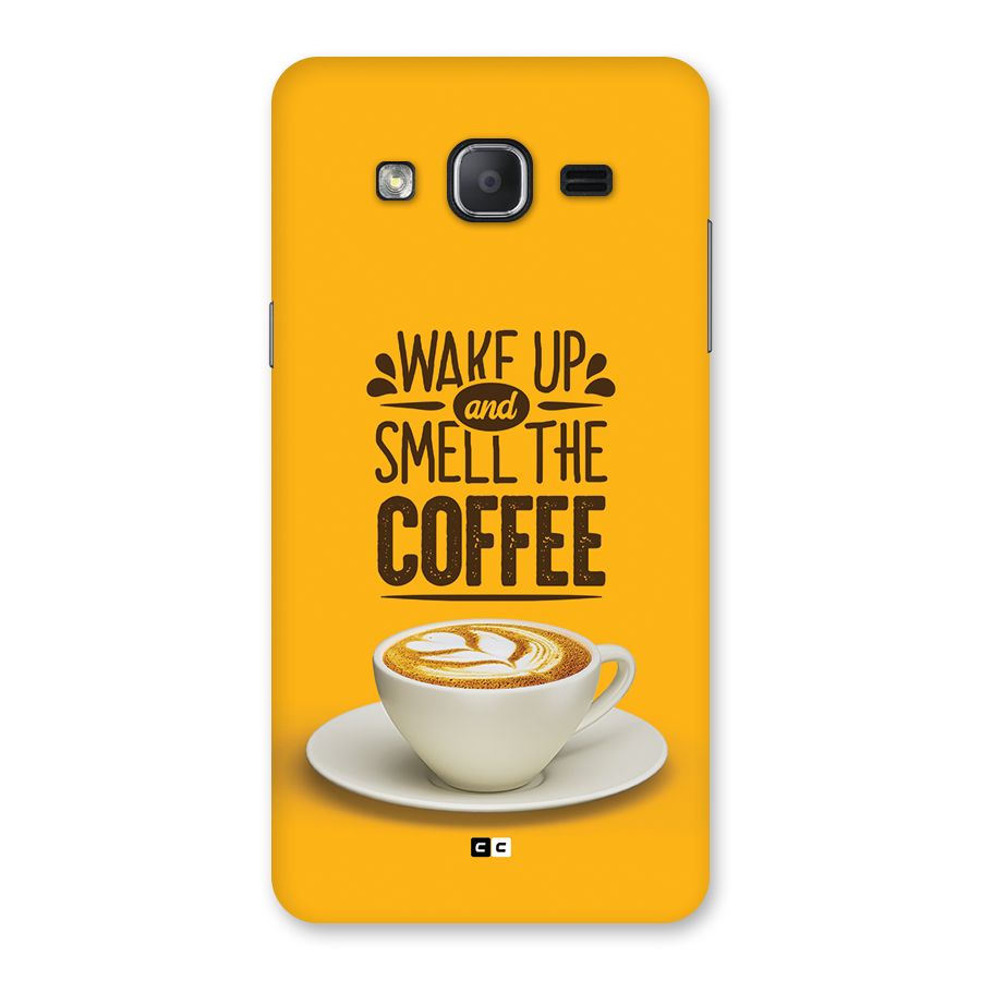 Wake Up Coffee Back Case for Galaxy On7 Pro