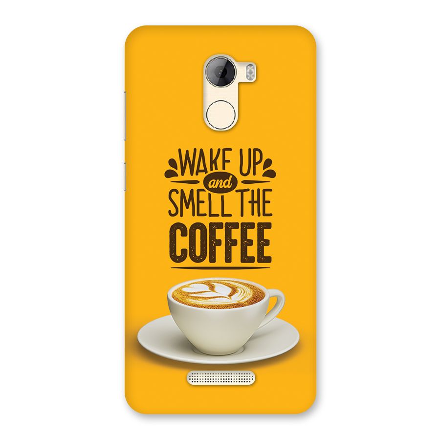 Wake Up Coffee Back Case for Gionee A1 LIte
