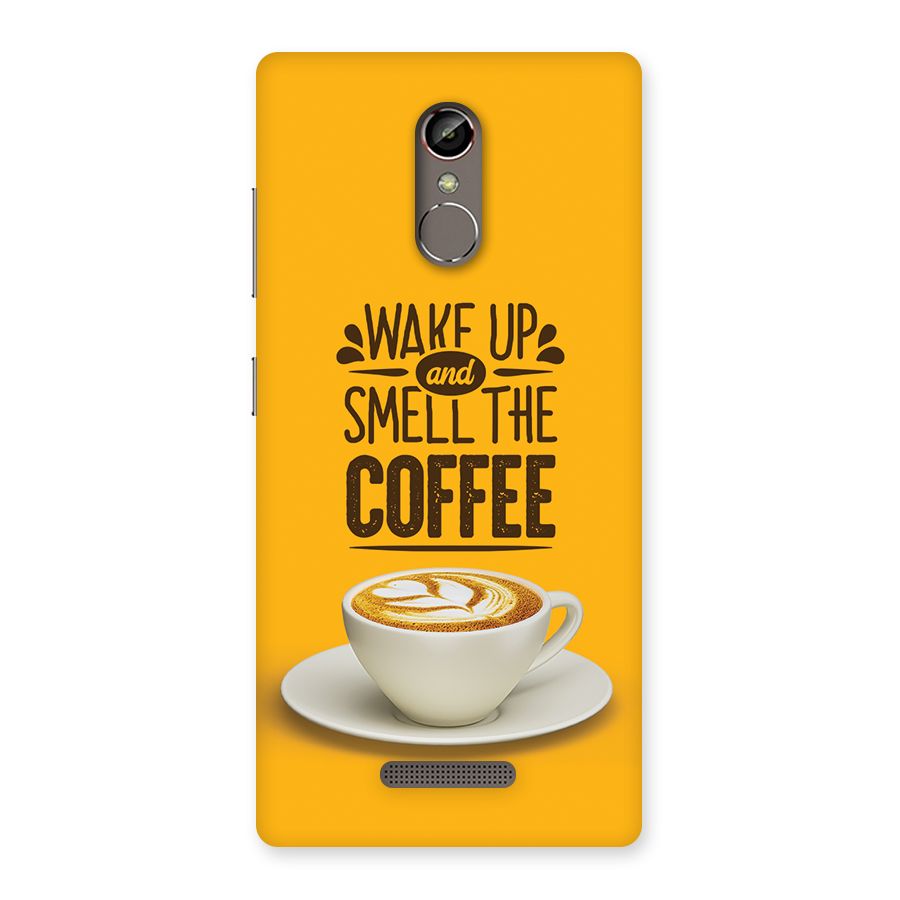 Wake Up Coffee Back Case for Gionee S6s
