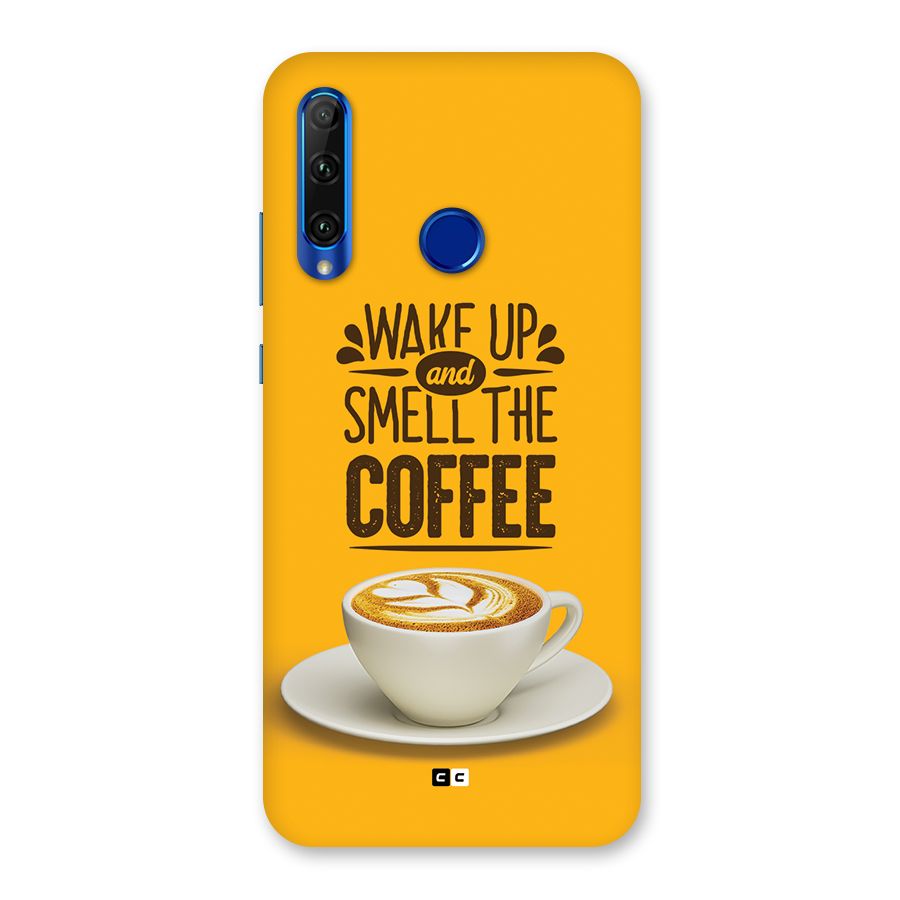Wake Up Coffee Back Case for Honor 20i