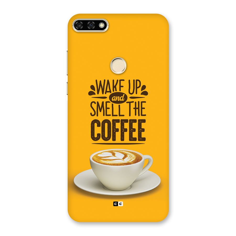 Wake Up Coffee Back Case for Honor 7A