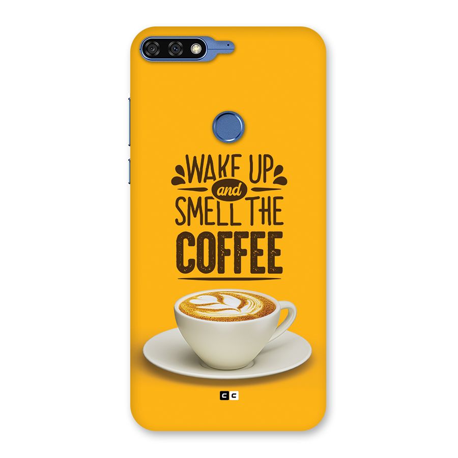 Wake Up Coffee Back Case for Honor 7C