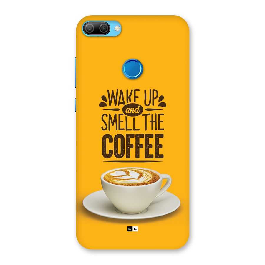 Wake Up Coffee Back Case for Honor 9N