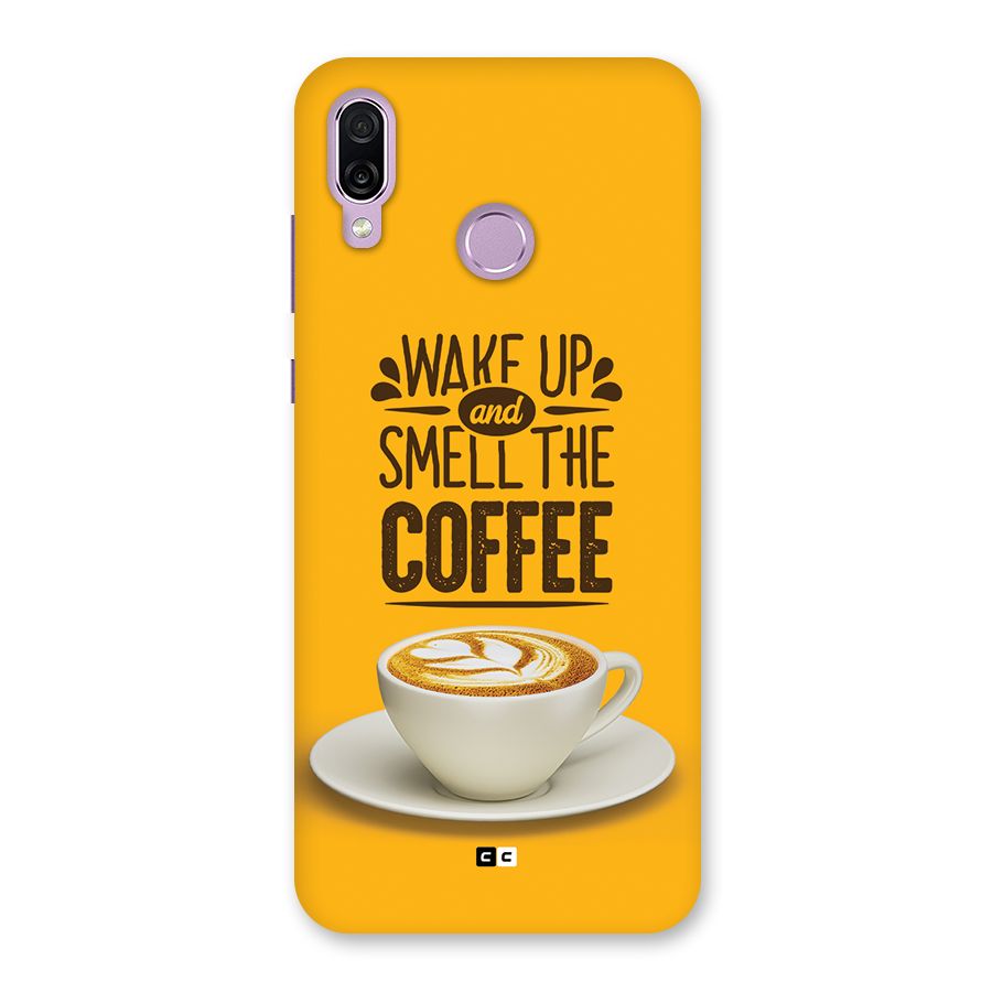 Wake Up Coffee Back Case for Honor Play