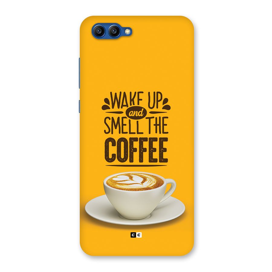 Wake Up Coffee Back Case for Honor View 10