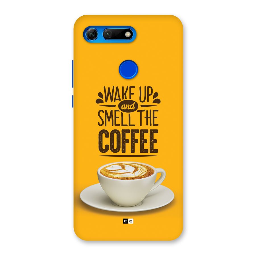 Wake Up Coffee Back Case for Honor View 20