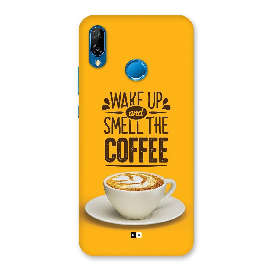 Wake Up Coffee Back Case for Huawei P20 Lite