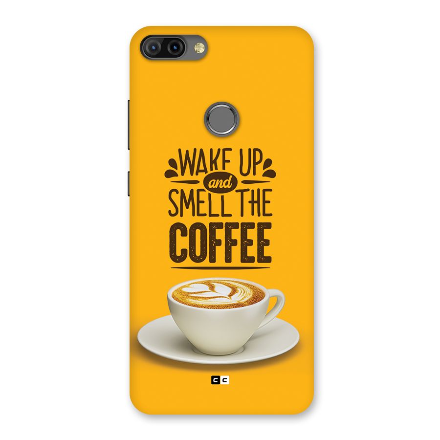 Wake Up Coffee Back Case for Infinix Hot 6 Pro