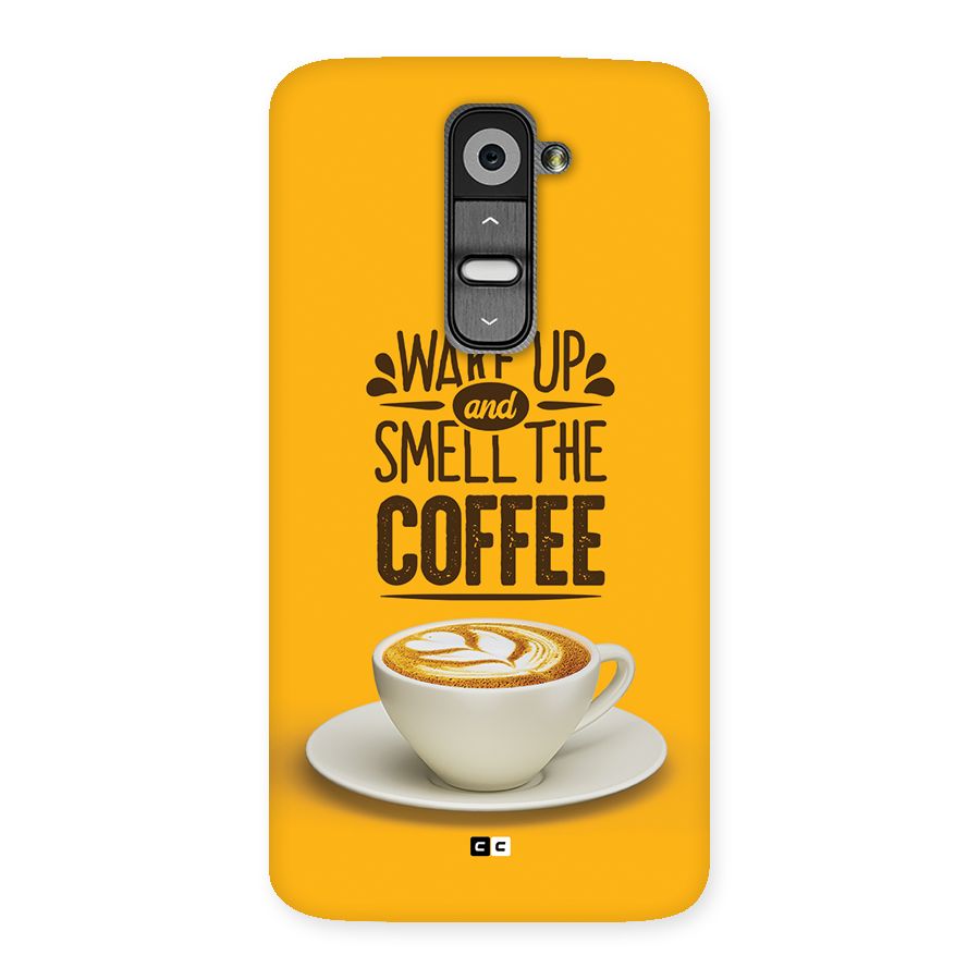 Wake Up Coffee Back Case for LG G2