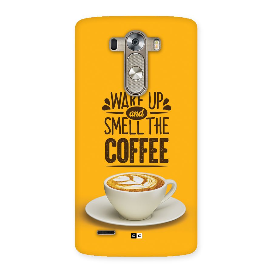 Wake Up Coffee Back Case for LG G3