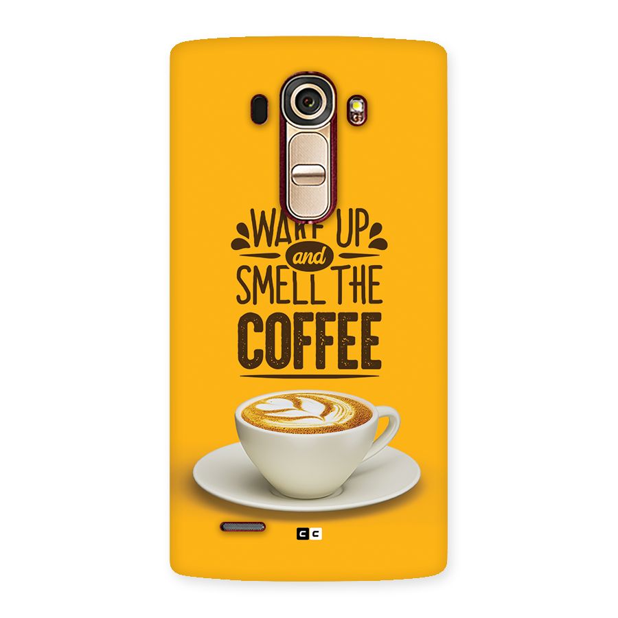 Wake Up Coffee Back Case for LG G4