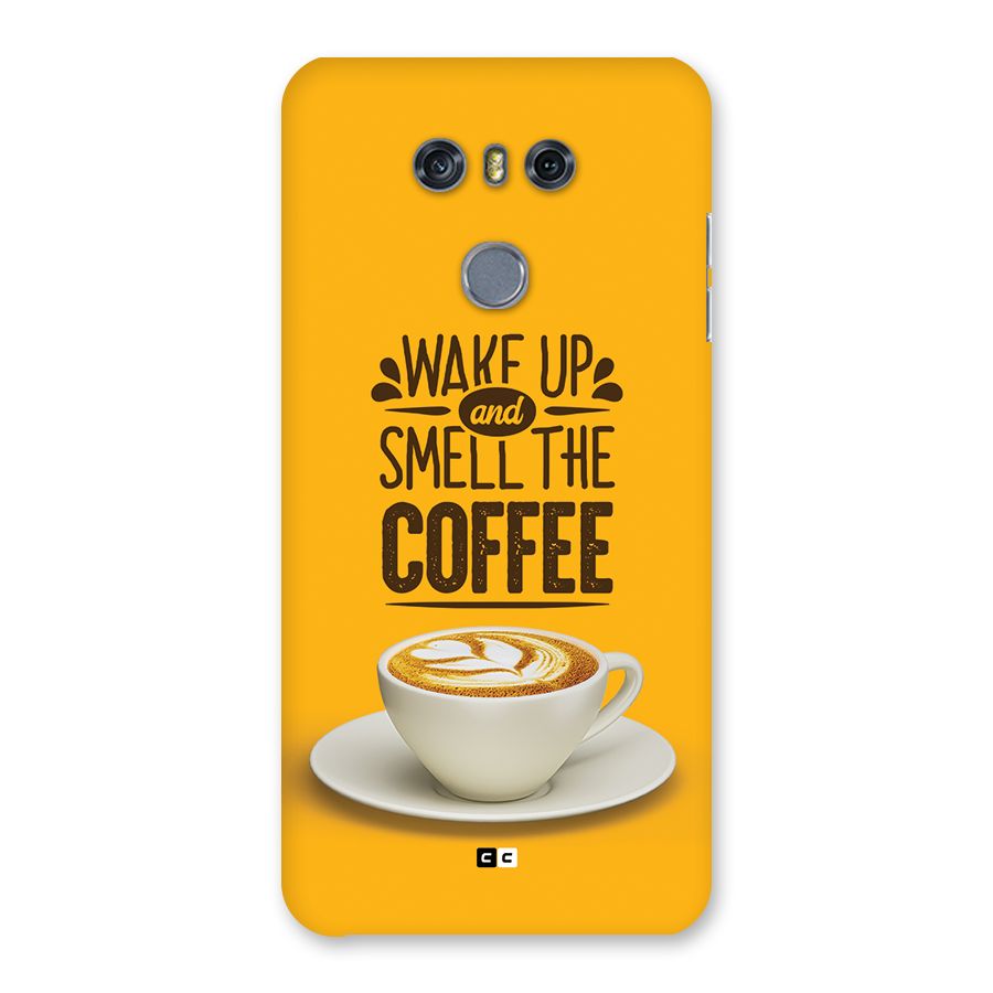 Wake Up Coffee Back Case for LG G6
