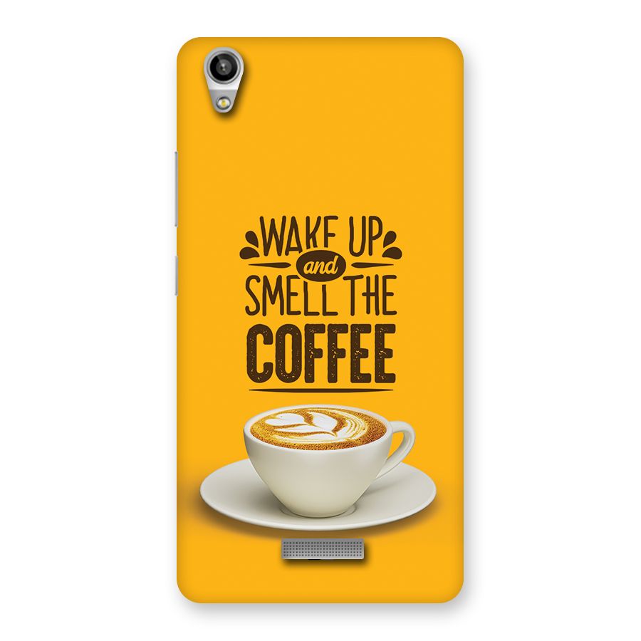 Wake Up Coffee Back Case for Lava Pixel V1