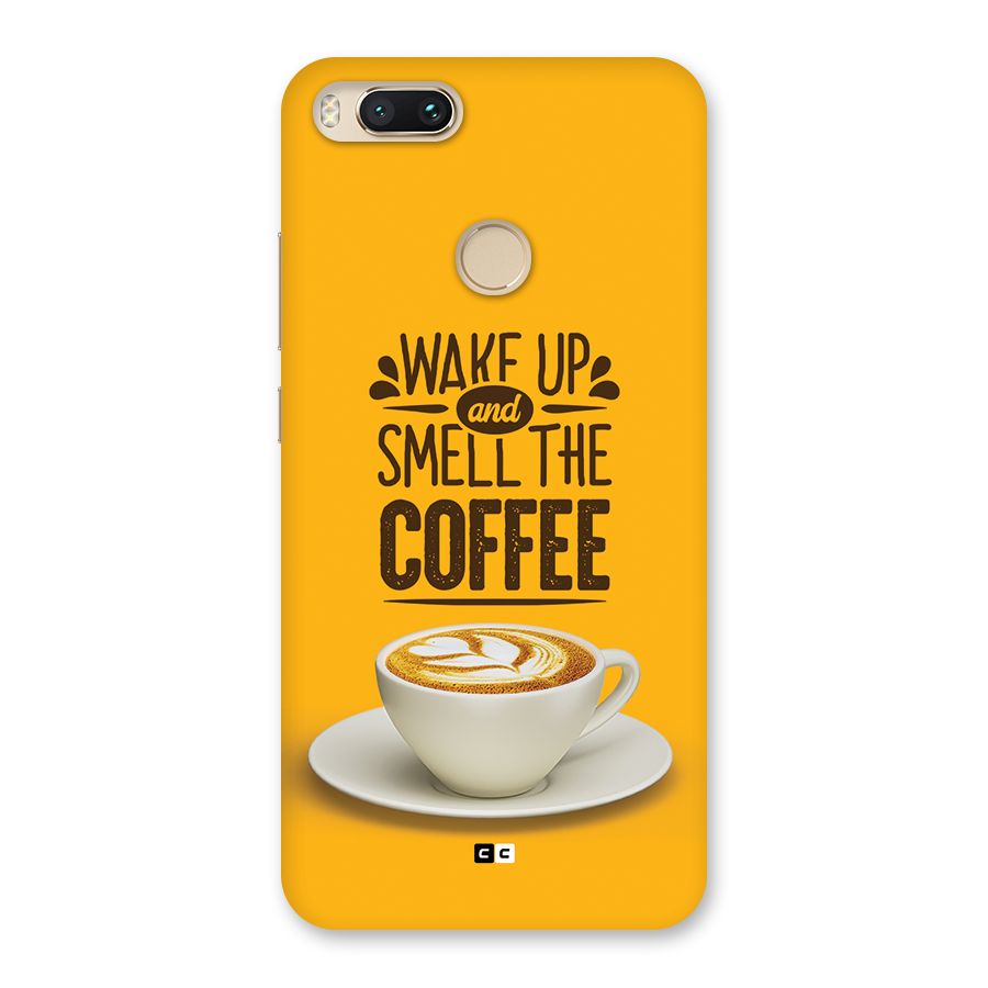 Wake Up Coffee Back Case for Mi A1