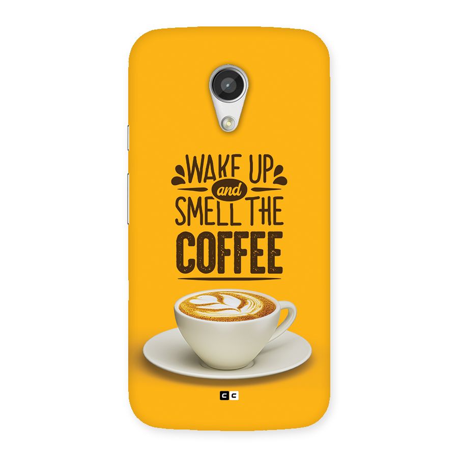 Wake Up Coffee Back Case for Moto G 2nd Gen