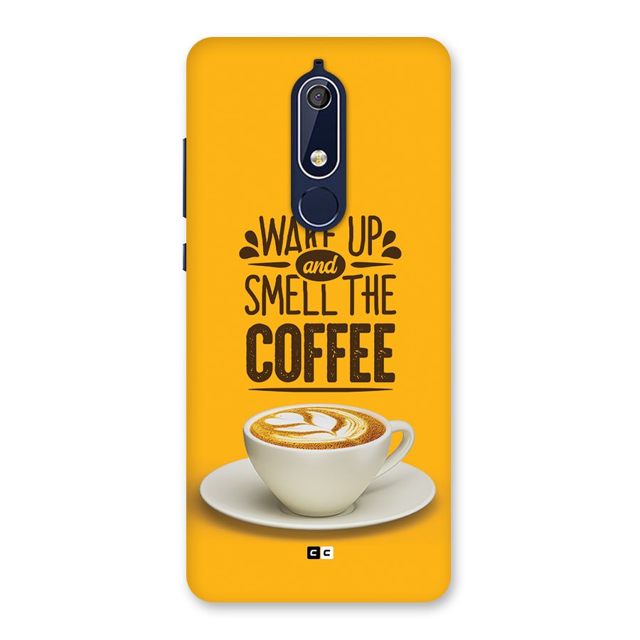 Wake Up Coffee Back Case for Nokia 5.1