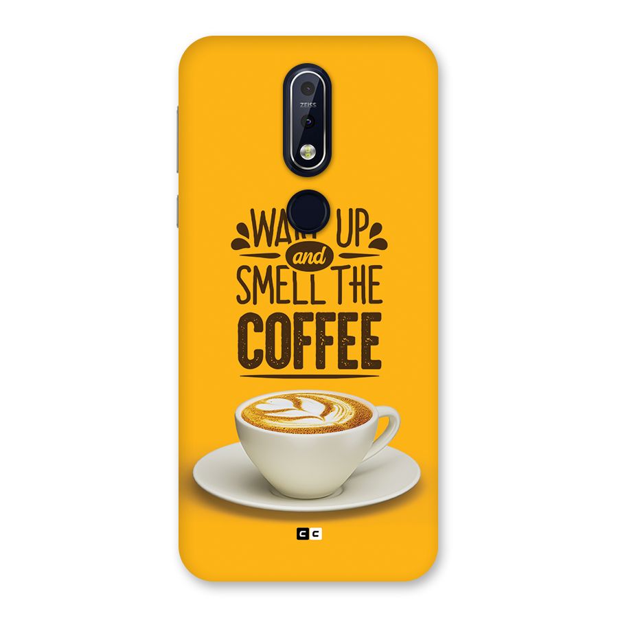 Wake Up Coffee Back Case for Nokia 7.1