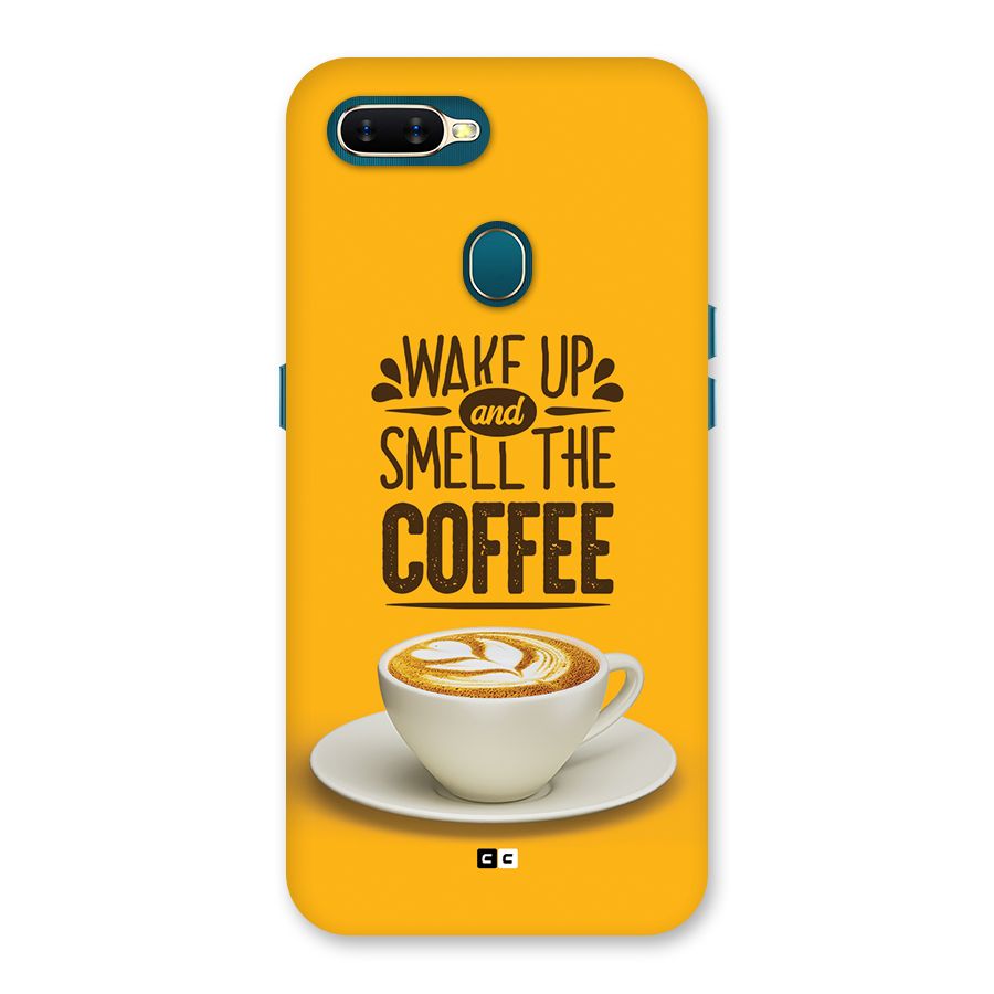 Wake Up Coffee Back Case for Oppo A12s