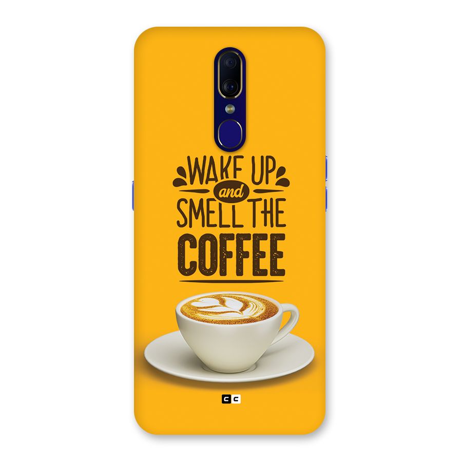 Wake Up Coffee Back Case for Oppo A9