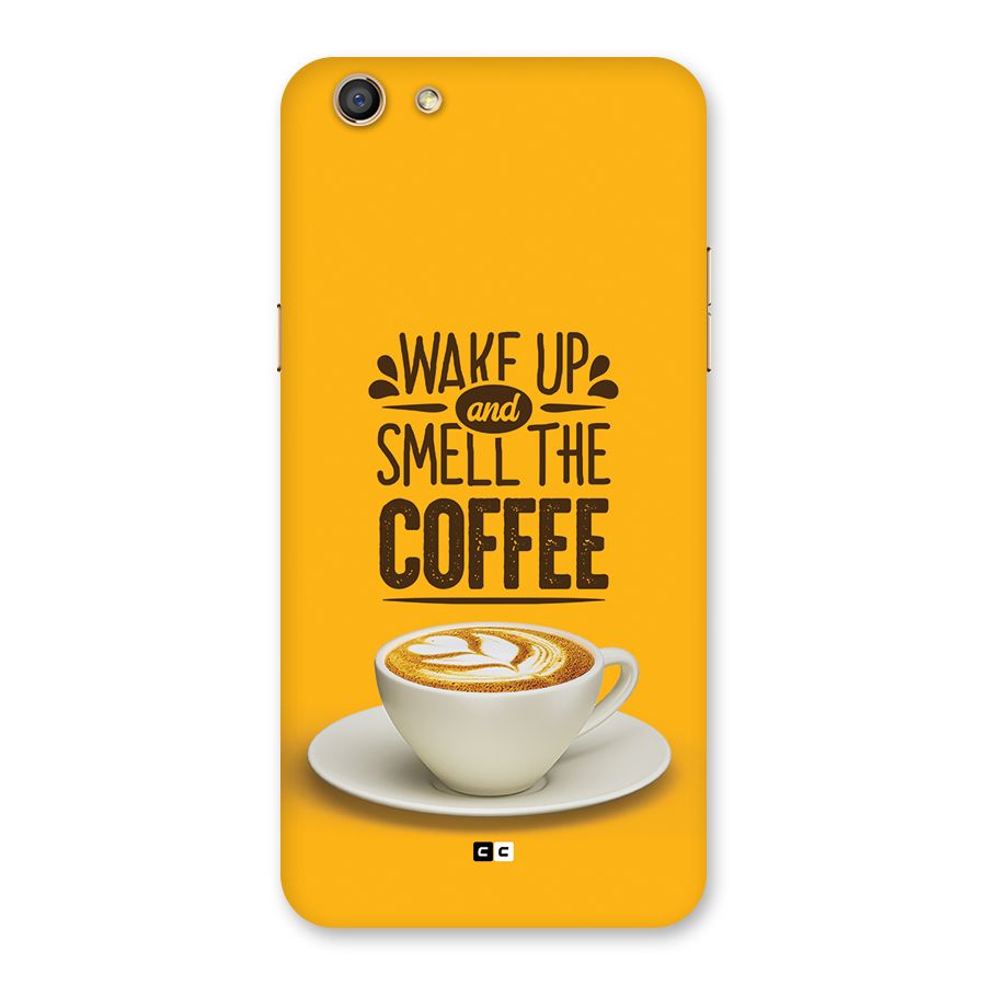 Wake Up Coffee Back Case for Oppo F3
