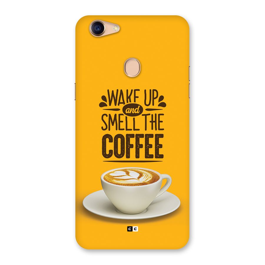 Wake Up Coffee Back Case for Oppo F5