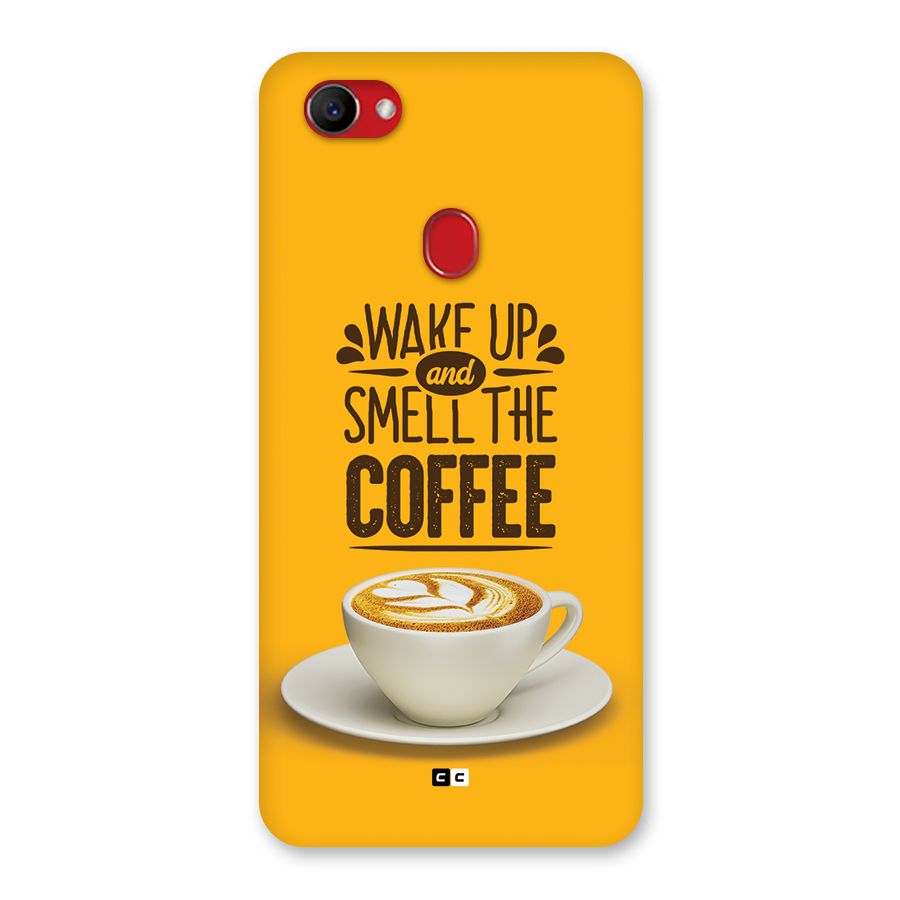 Wake Up Coffee Back Case for Oppo F7